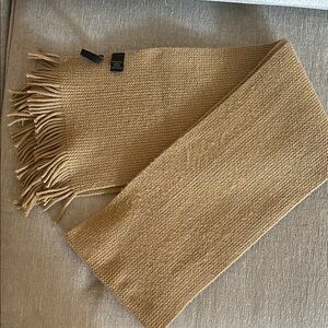 Kenneth Cole Beige Knit Scarf